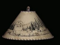 Indian Village lamp shade