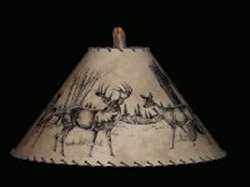 Whitetail Deer lamp shade